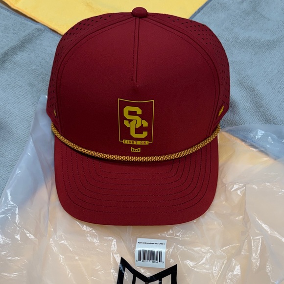 Melin Brand (Headwear) Other - Melin Small - Red SC Logo Cap with Gold Accents - USC Collaboration